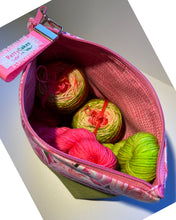 Load image into Gallery viewer, Luxury Neon Rose Sock Set &amp; WIP Bag
