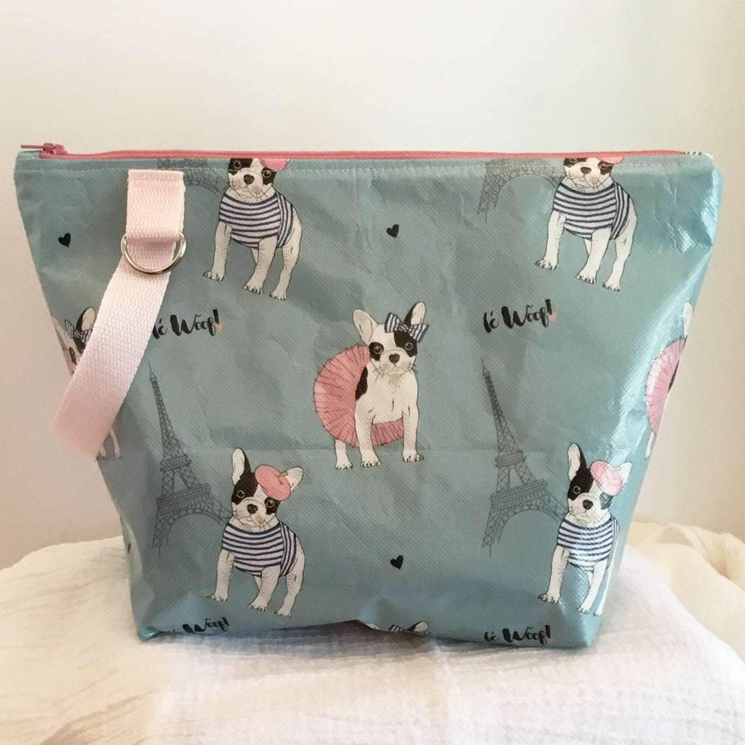 Frenchie! - No Frills WIP Bag Upcycled